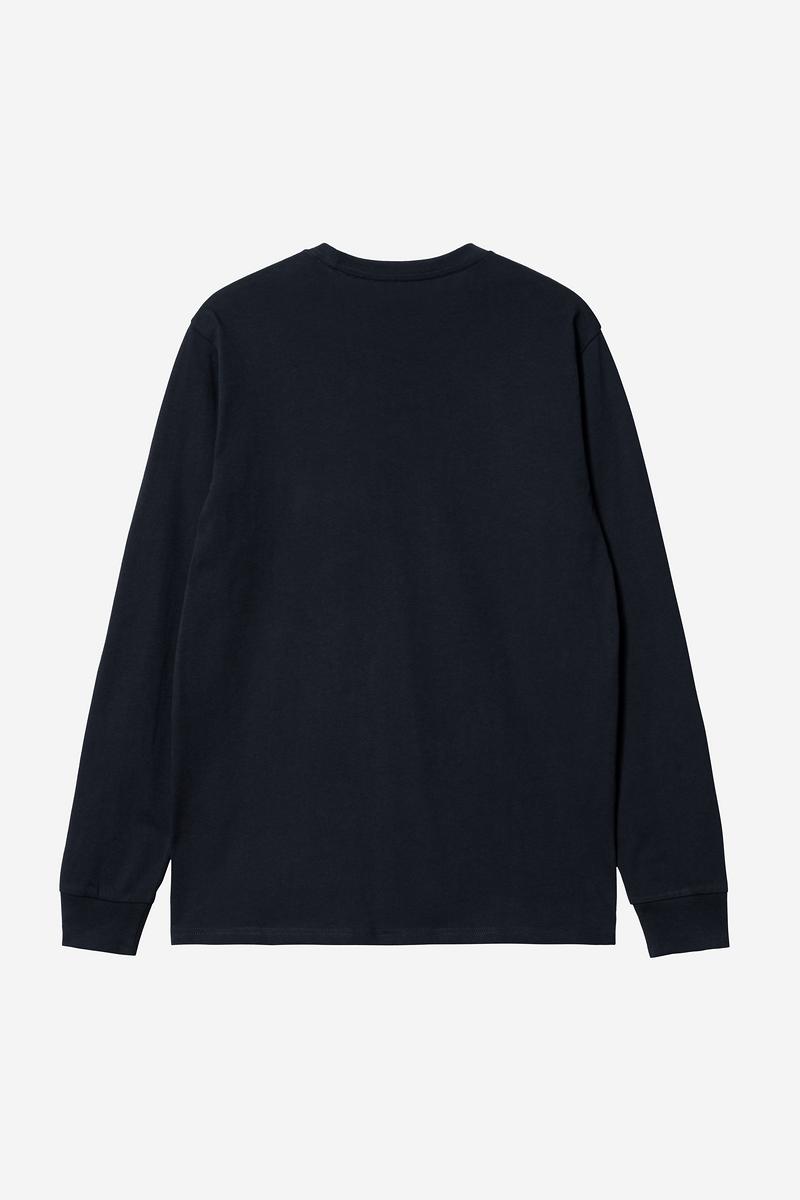 Carhartt L/S Pocket T-Shirt - Dark Navy