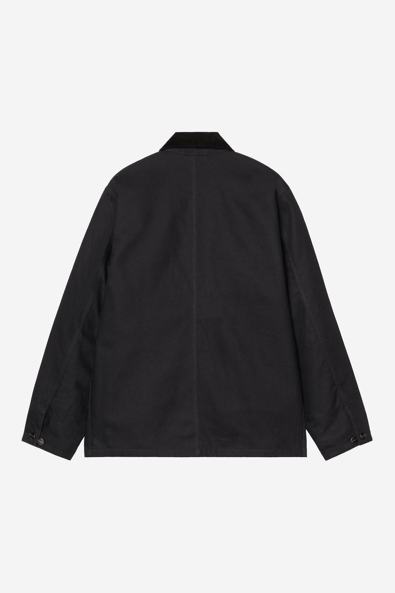 Carhartt Michigan Coat (Winter) - Dark Navy / Black, Rigid