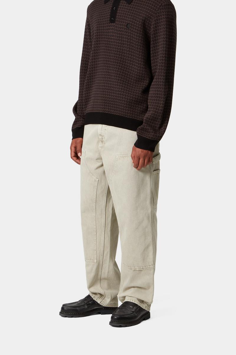 Carhartt Double Knee Pant - Opuntia, Chalk wash