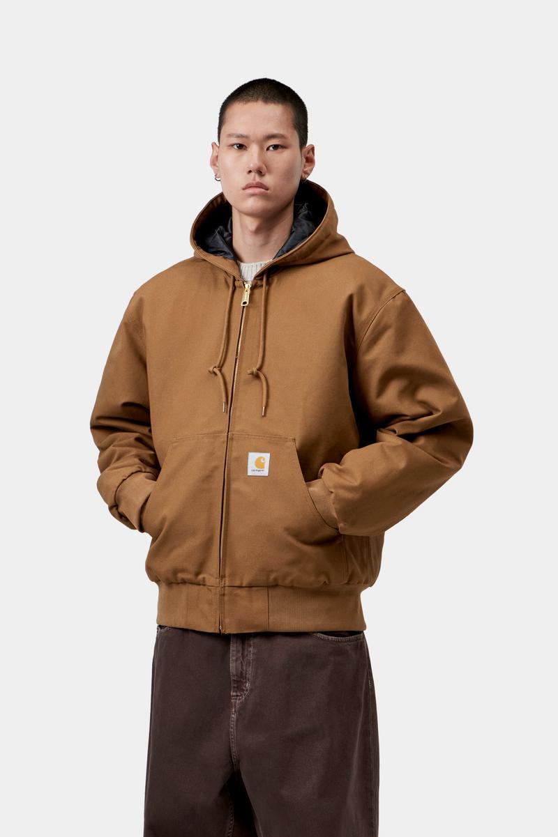 Carhartt OG Active Jacket - WIP H Brown, Rigid