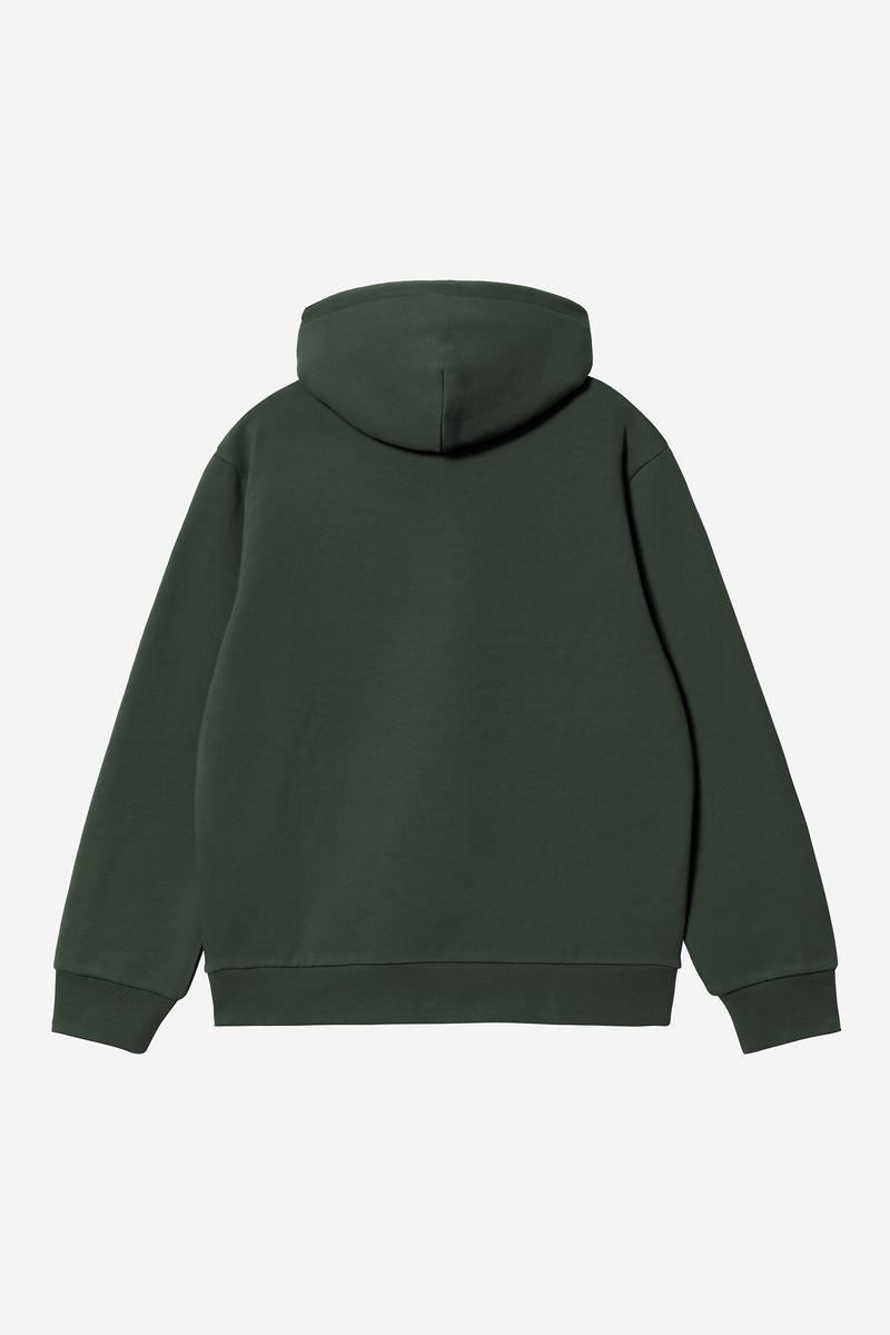 Carhartt Hooded Carhartt Sweatshirt - Dark Scarab / Palisander