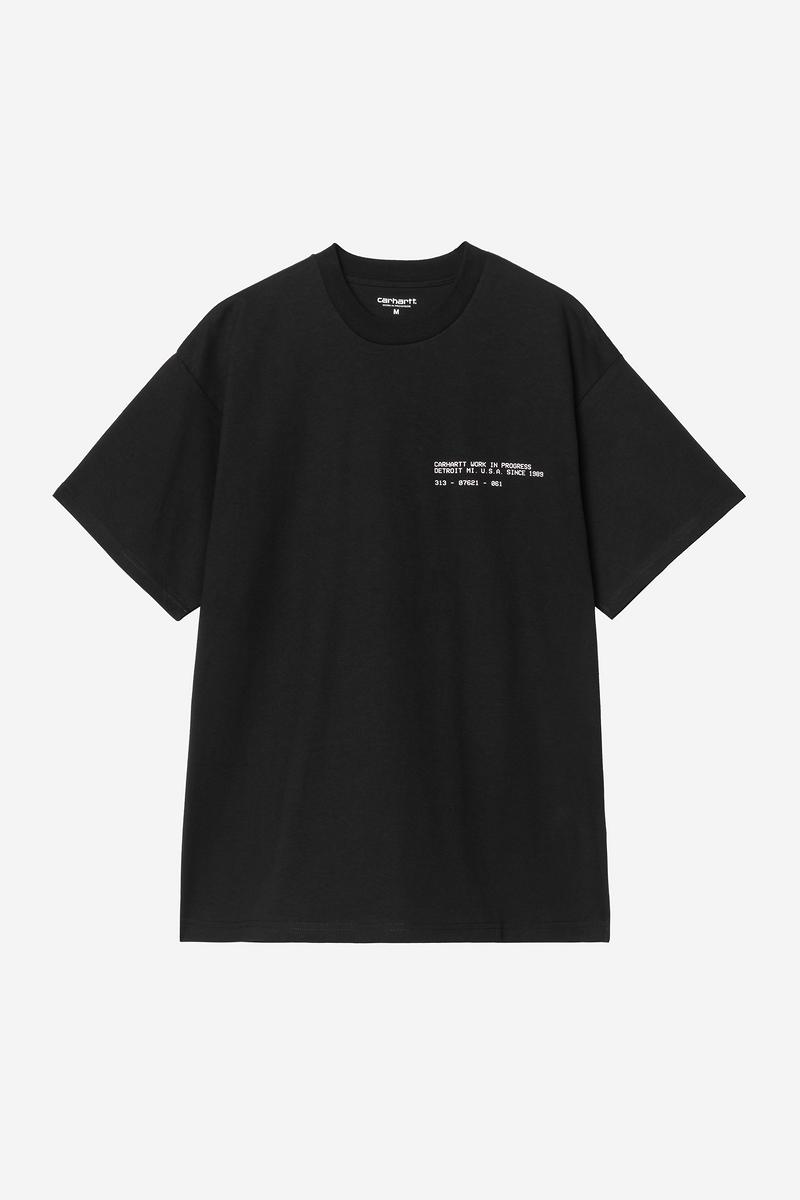 Carhartt S/S Feather Progress T-Shirt - Black