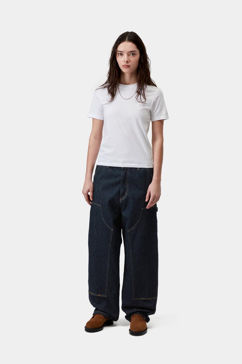 Carhartt Brandon Double Knee Pant - Blue, Rinsed