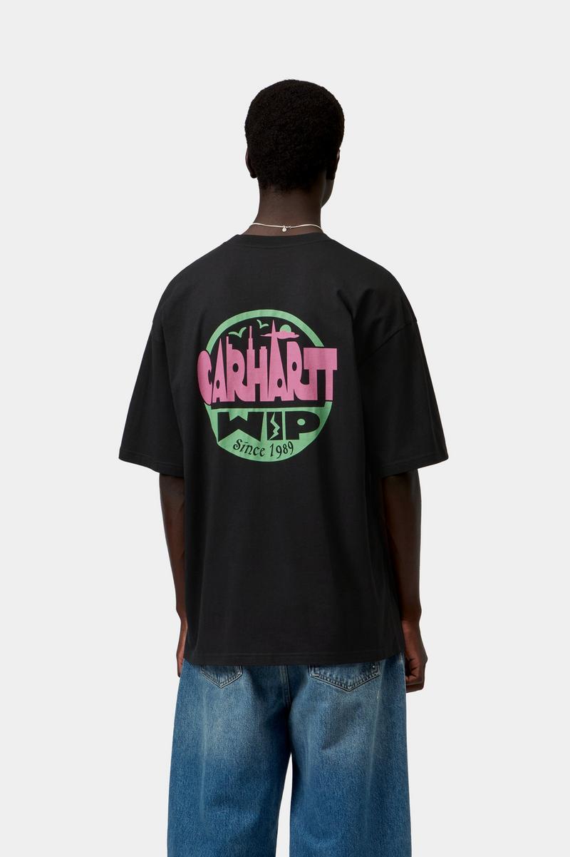Carhartt S/S Luggage Label T-Shirt - Black