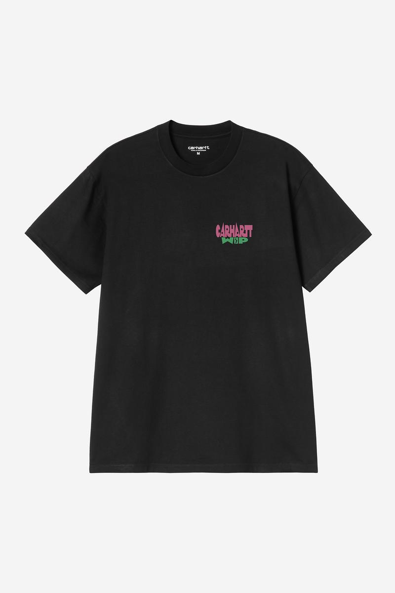 Carhartt S/S Luggage Label T-Shirt - Black