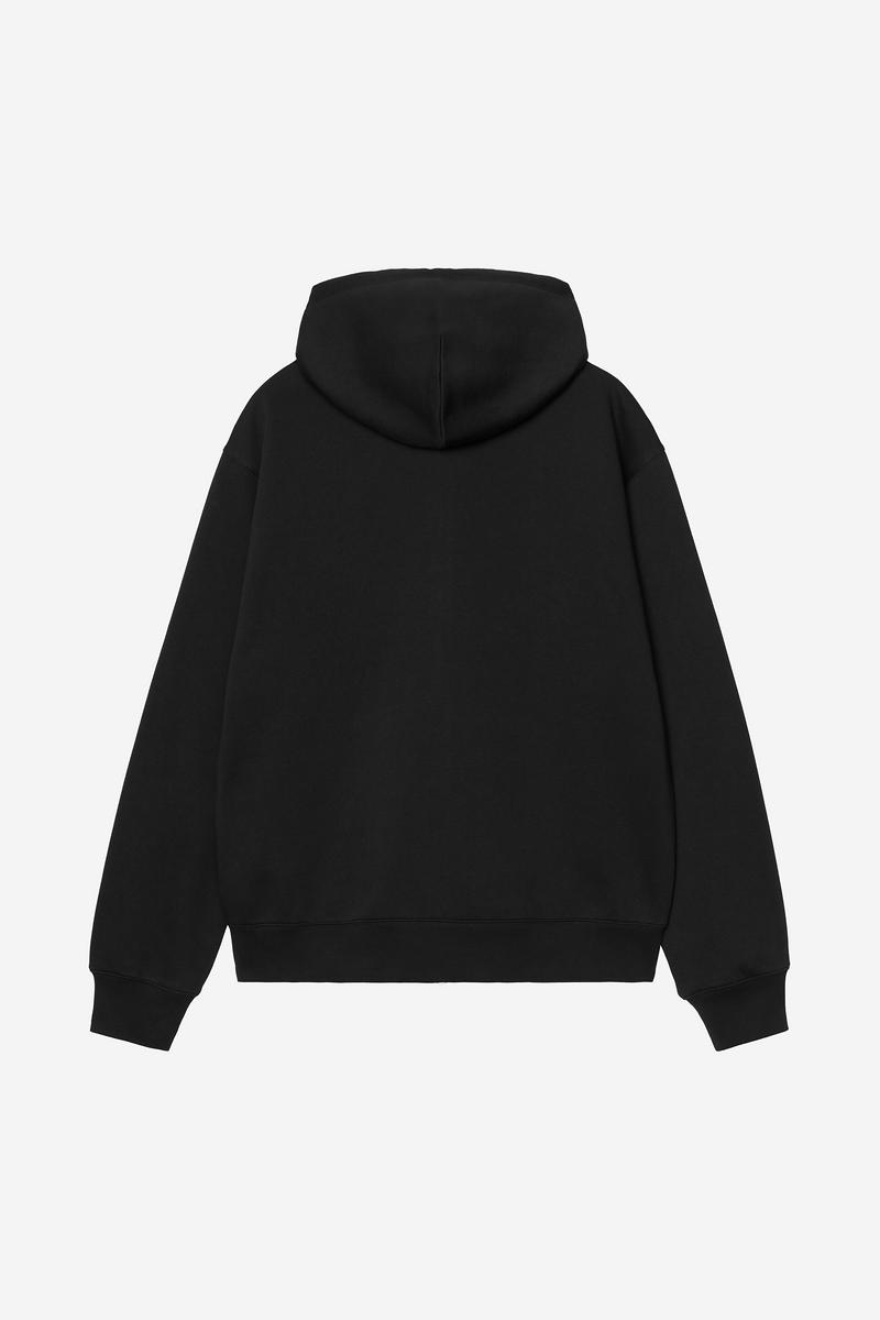 Carhartt Hooded Mack Sweat Jacket - Black / Wax