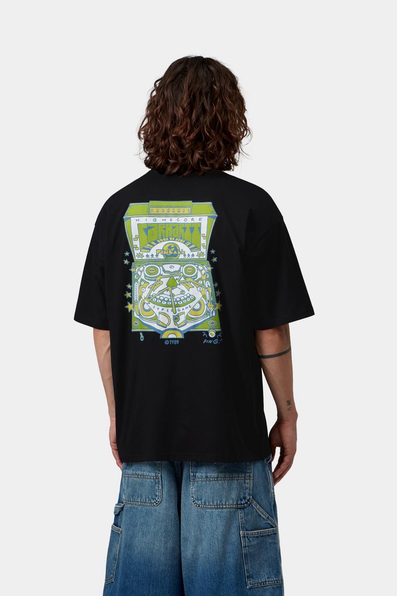 Carhartt S/S Pinball T-Shirt - Black