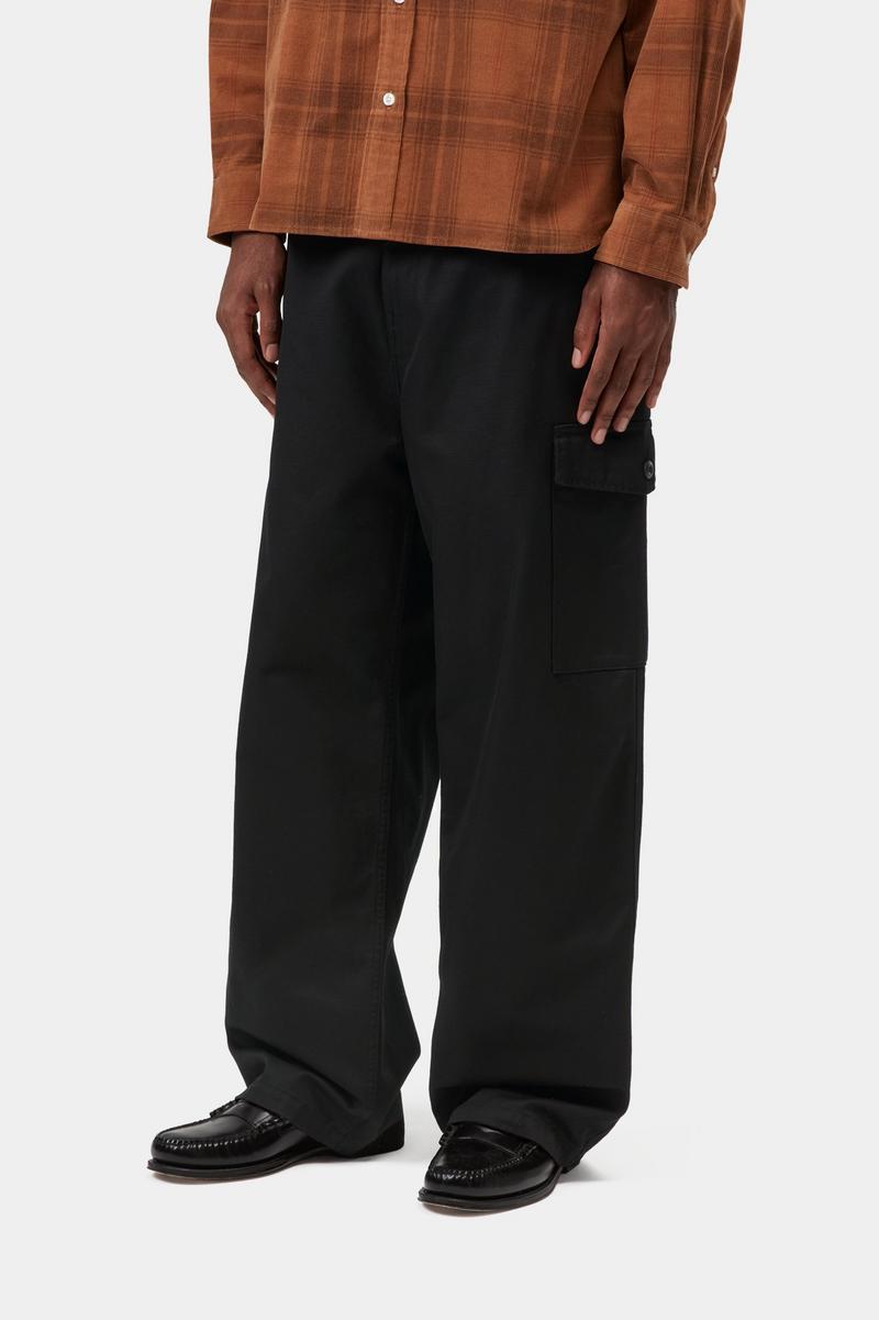 Carhartt Brady Cargo Pant - Black, Rinsed