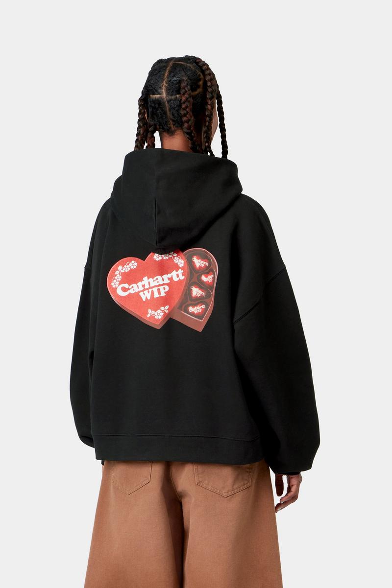 Carhartt Hooded Hartt Case Sweatshirt - Black