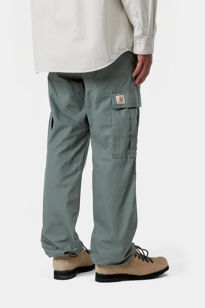 Carhartt Regular Cargo Pant - Velvet Green, Rinsed
