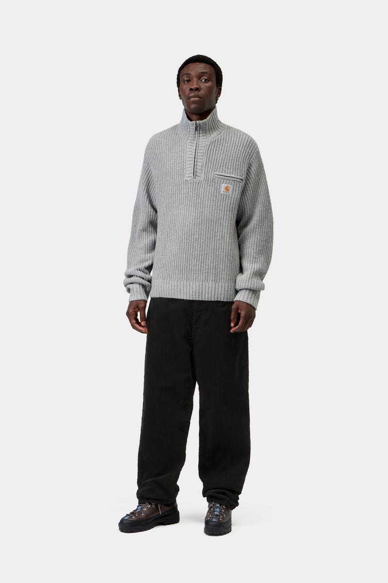 Carhartt Aaron Pant - Black, Rinsed
