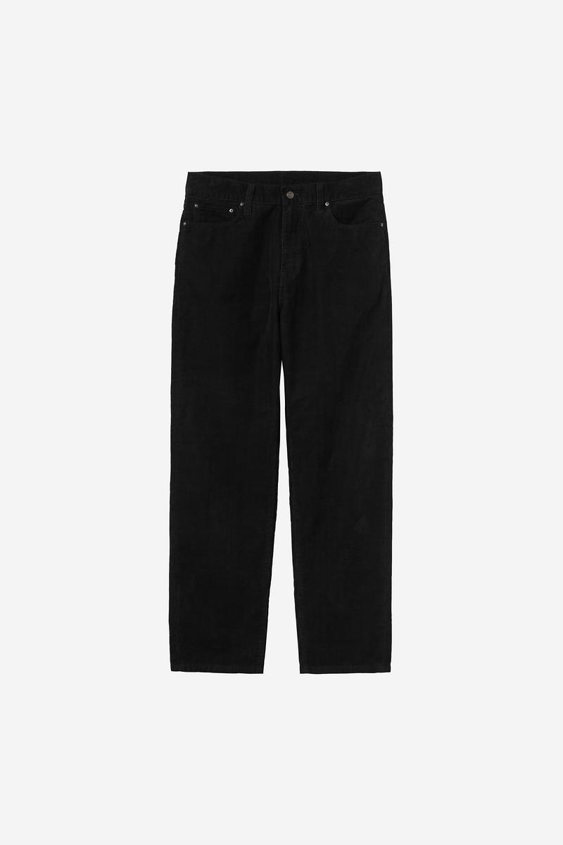 Carhartt Aaron Pant - Black, Rinsed