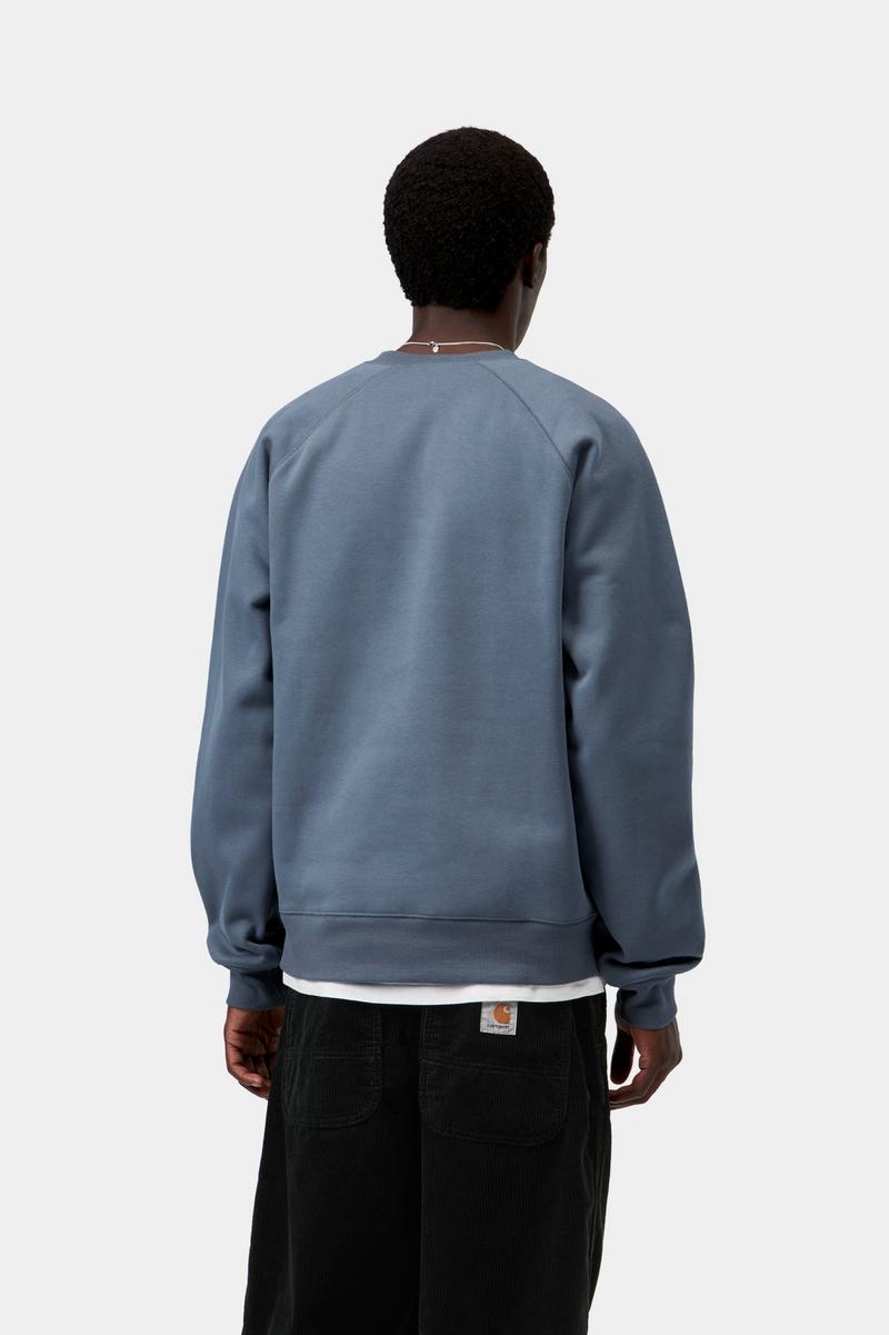 Carhartt Chase Sweatshirt - Icesheet / Gold