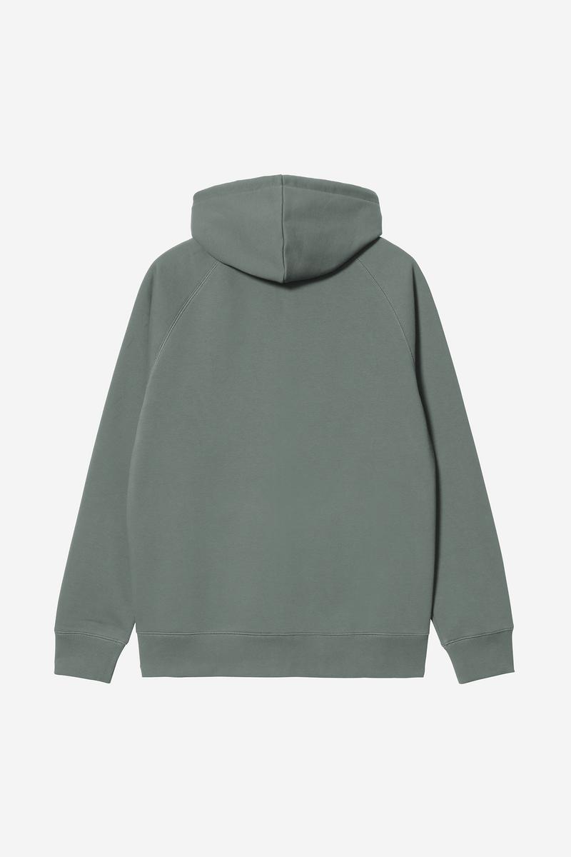 Carhartt Hooded Chase Jacket - Velvet Green / Gold