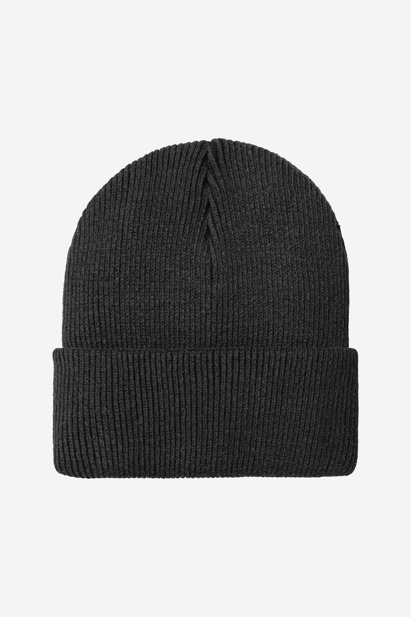 Carhartt Lambert Beanie - Black, Moon wash