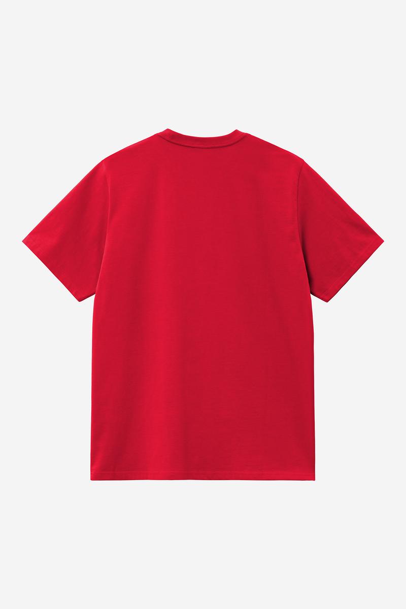 Carhartt S/S Chase T-Shirt - Chili Pepper / Gold