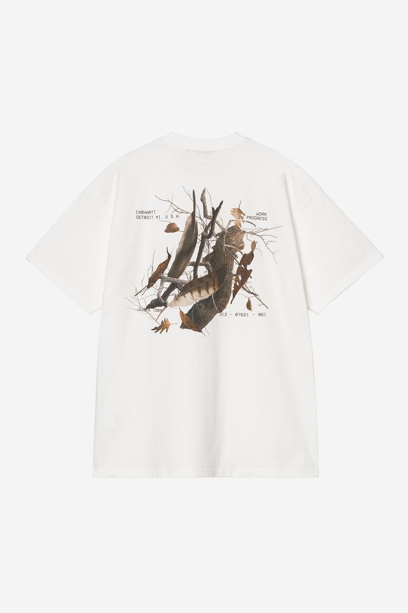 Carhartt S/S Feather Progress T-Shirt - White
