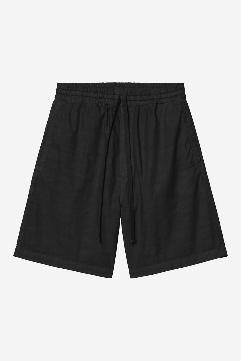 Carhartt Rainer Short - Black, Garment dyed