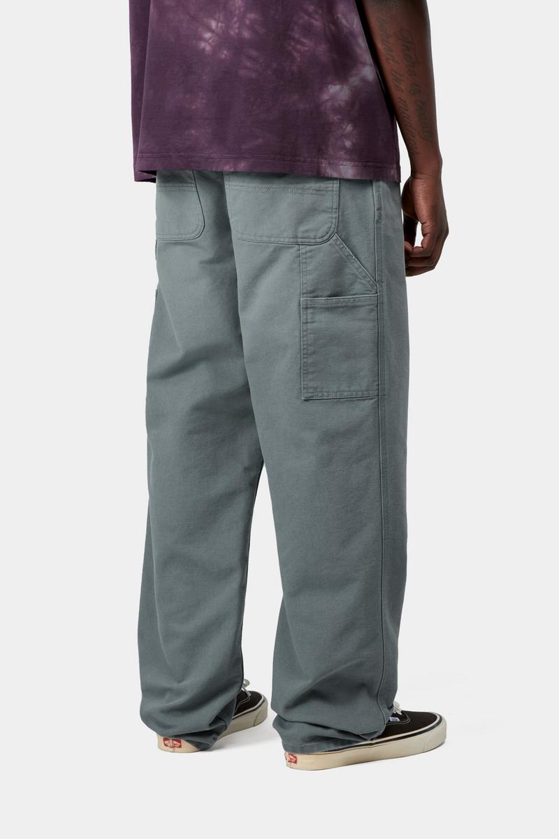 Carhartt Single Knee Pant - Cozy Blue, Stone canvas