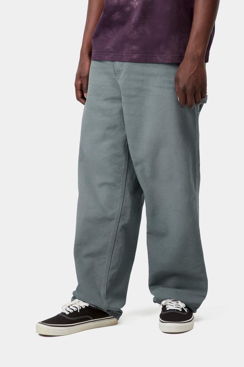 Carhartt Single Knee Pant - Cozy Blue, Stone canvas
