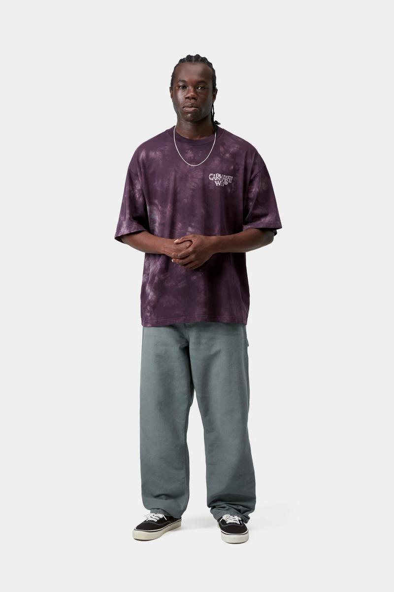 Carhartt Single Knee Pant - Cozy Blue, Stone canvas