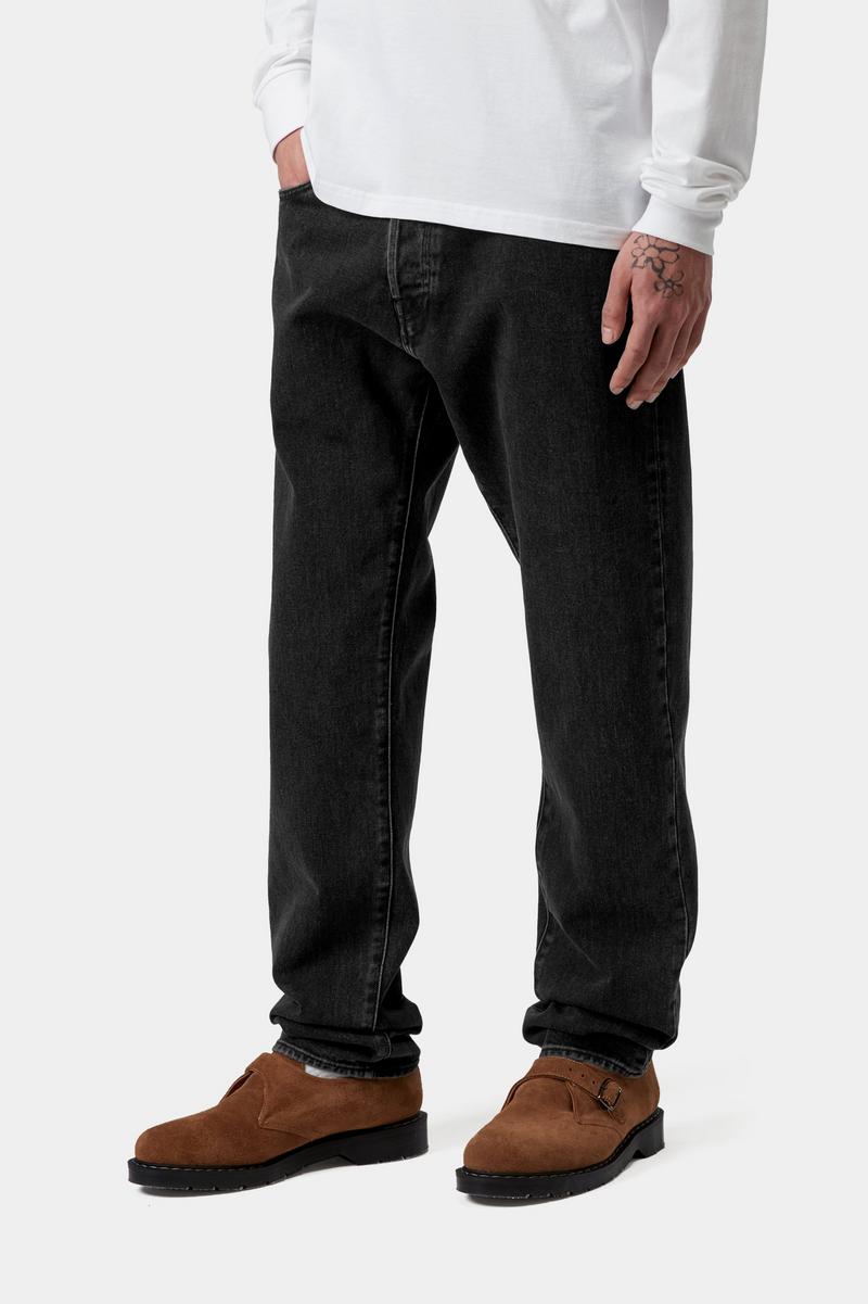 Carhartt Klondike Pant - Black, Stone washed