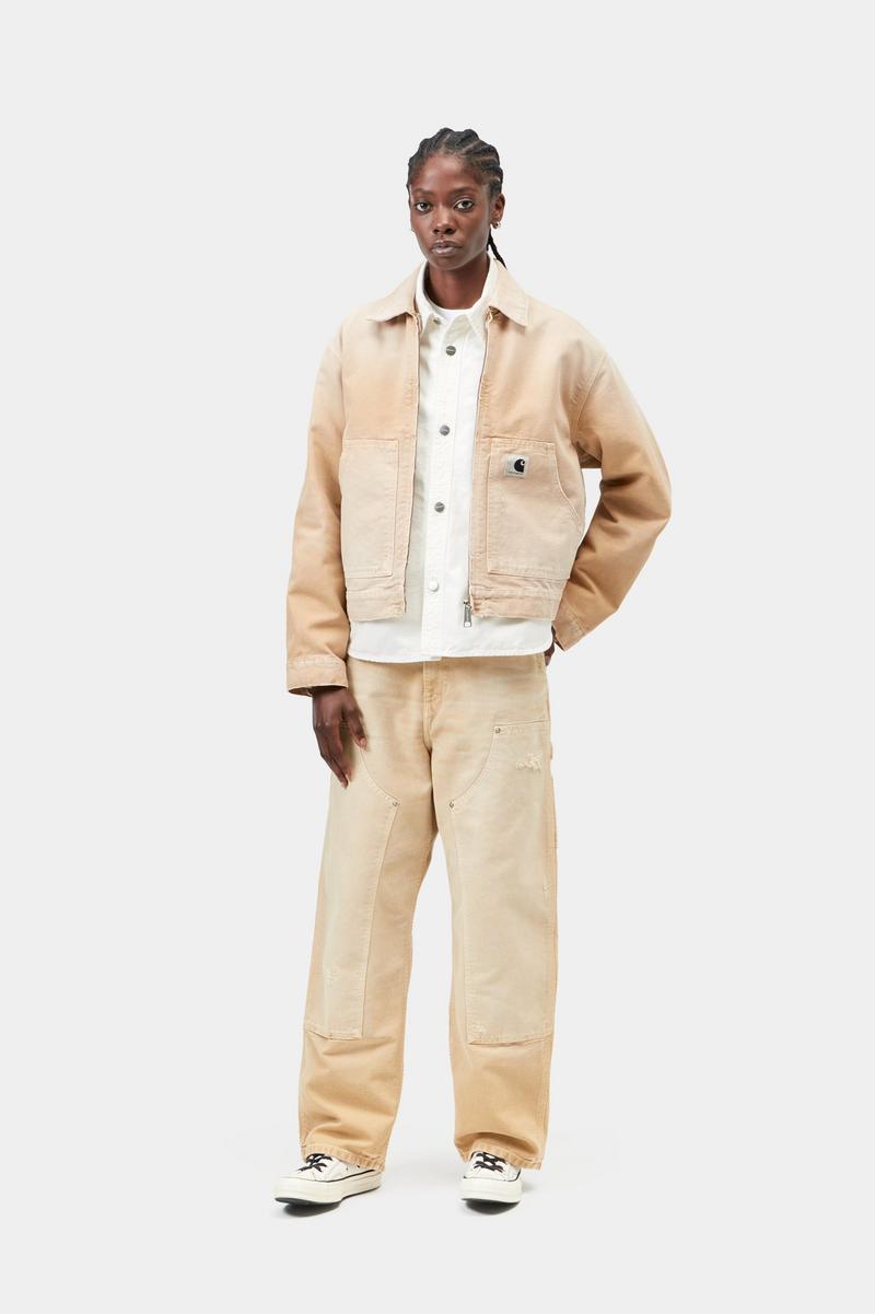 Carhartt Brandon Double Knee Pant - Dusty H Brown, Destroy wash