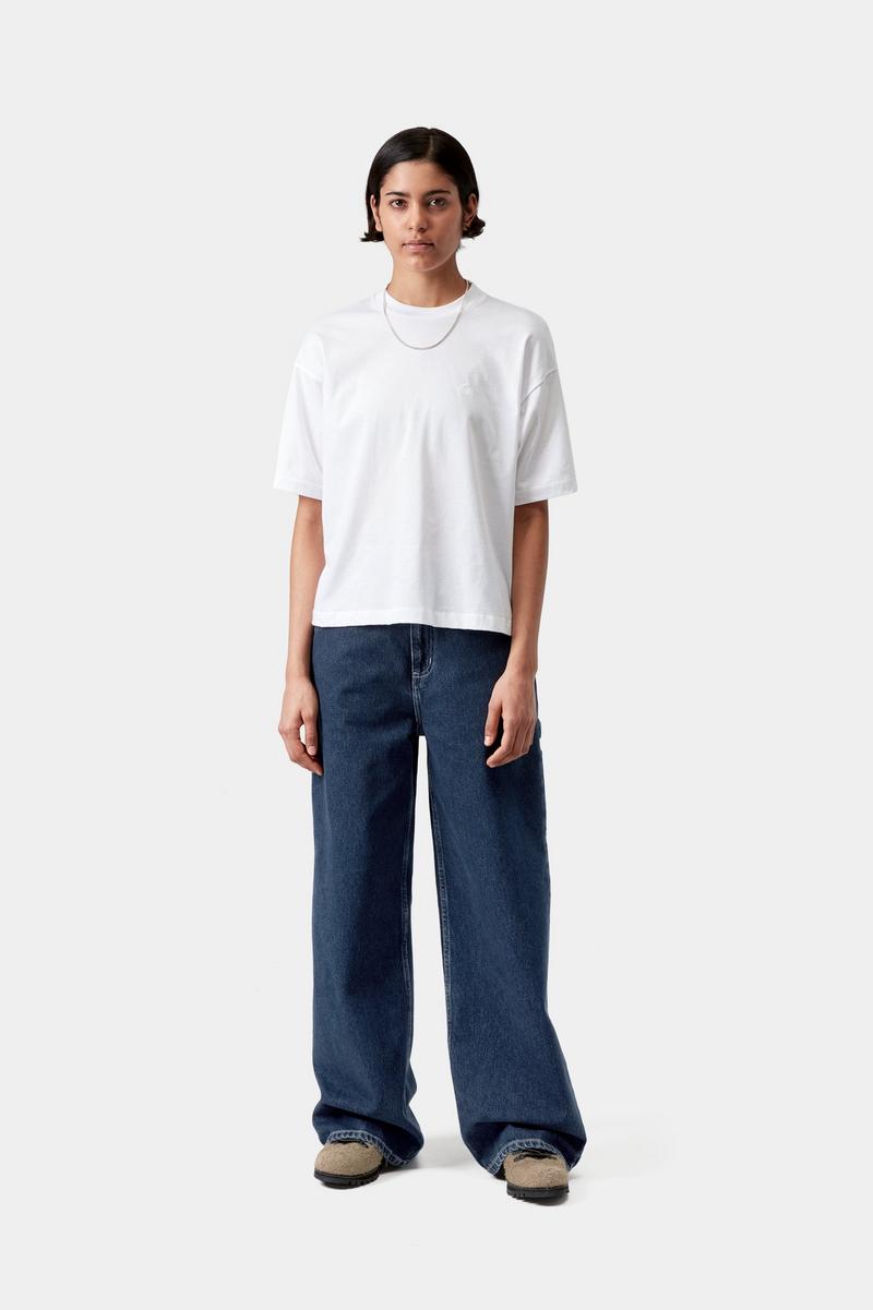 Carhartt Jens Pant - Blue, Stone washed