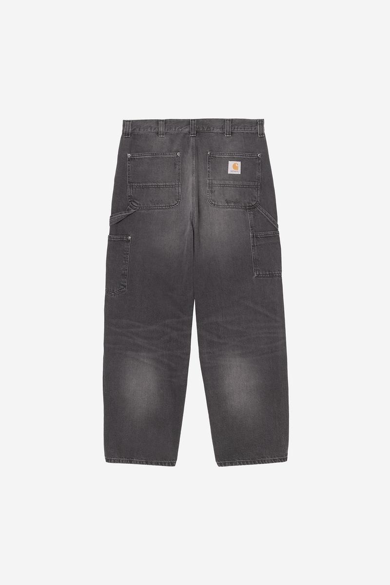 Carhartt OG Double Knee Pant - Black, Grind wash