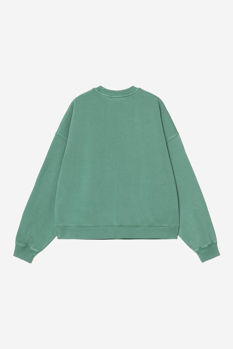 Carhartt Benton Sweatshirt - Lily, Garment dyed
