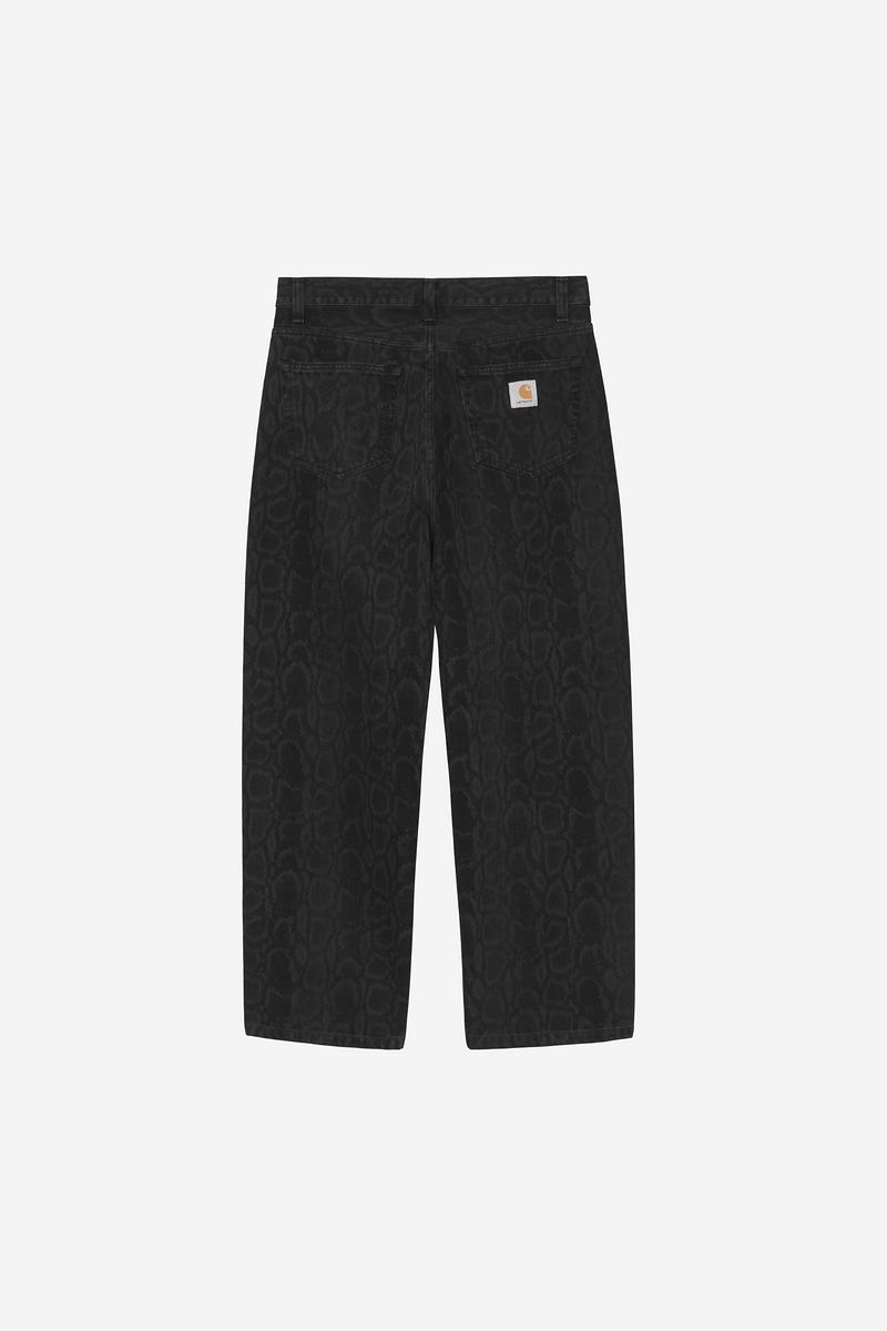 Carhartt Snake Landon Pant - Snake Camo, Black, Heavy stone wash