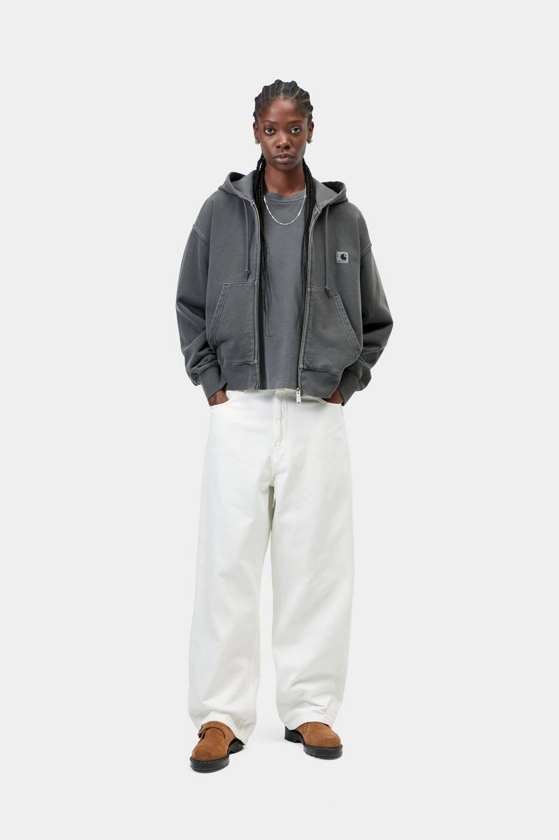 Carhartt Brandon Pant - White, Rinsed