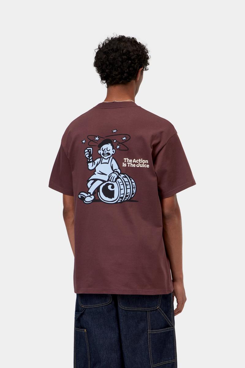 Carhartt S/S Grape Picker T-Shirt - Amarone