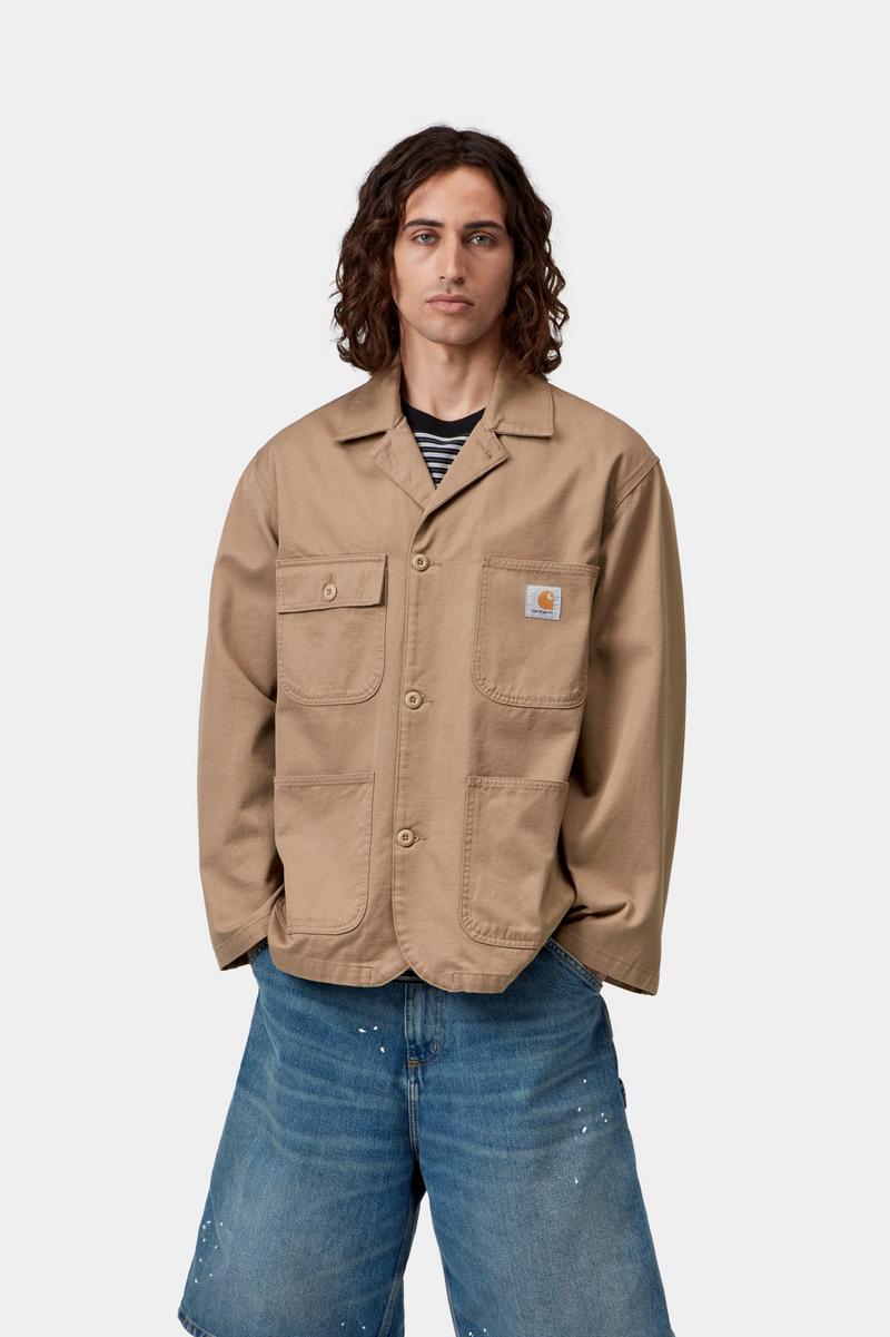 Carhartt Brader Blazer - Leather, Rinsed