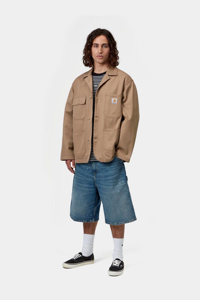 Carhartt Brader Blazer - Leather, Rinsed
