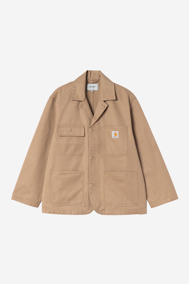Carhartt Brader Blazer - Leather, Rinsed