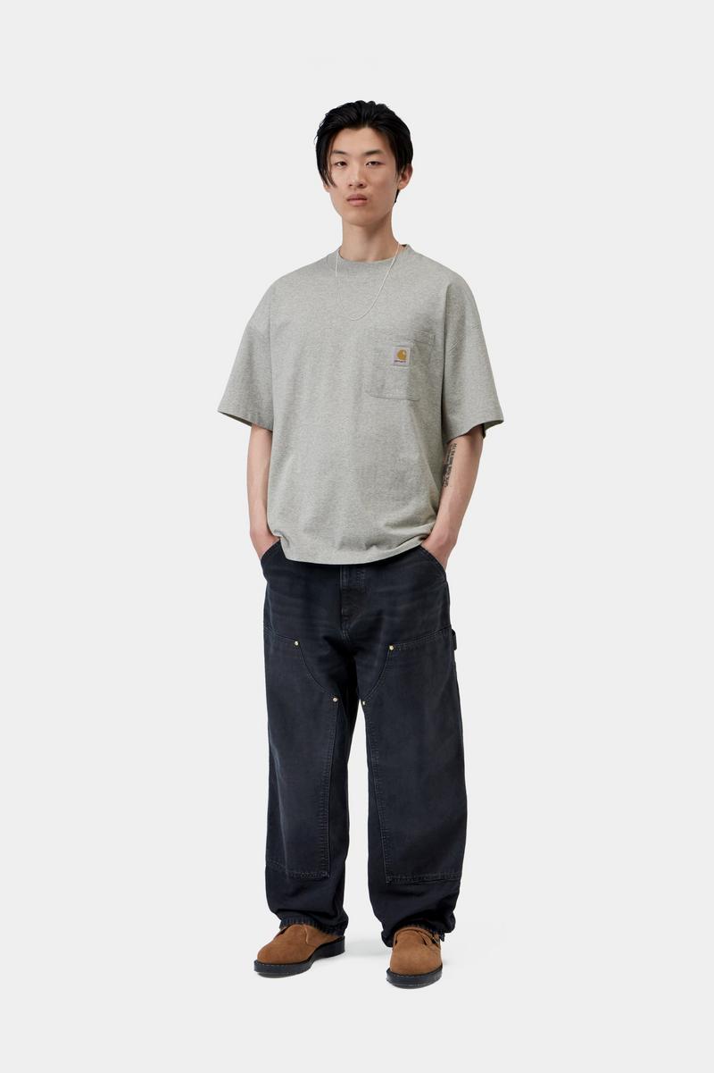 Carhartt S/S Work Pocket T-Shirt - Grey Heather