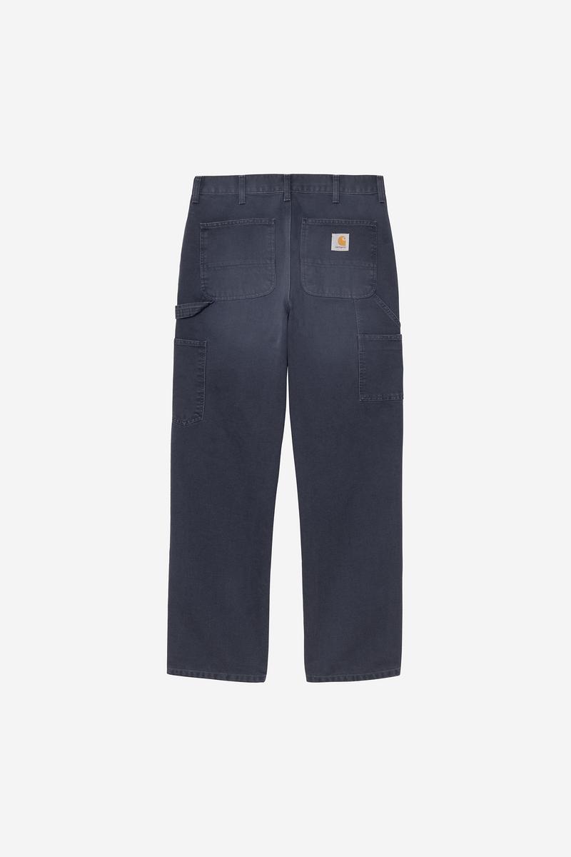 Carhartt Single Knee Pant - Dark Navy, Stone canvas