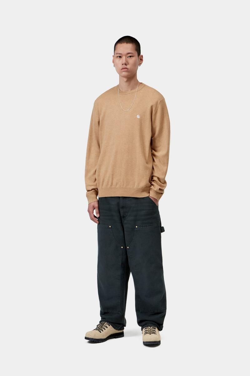 Carhartt Madison Sweater - WIP Dusty H / Wax