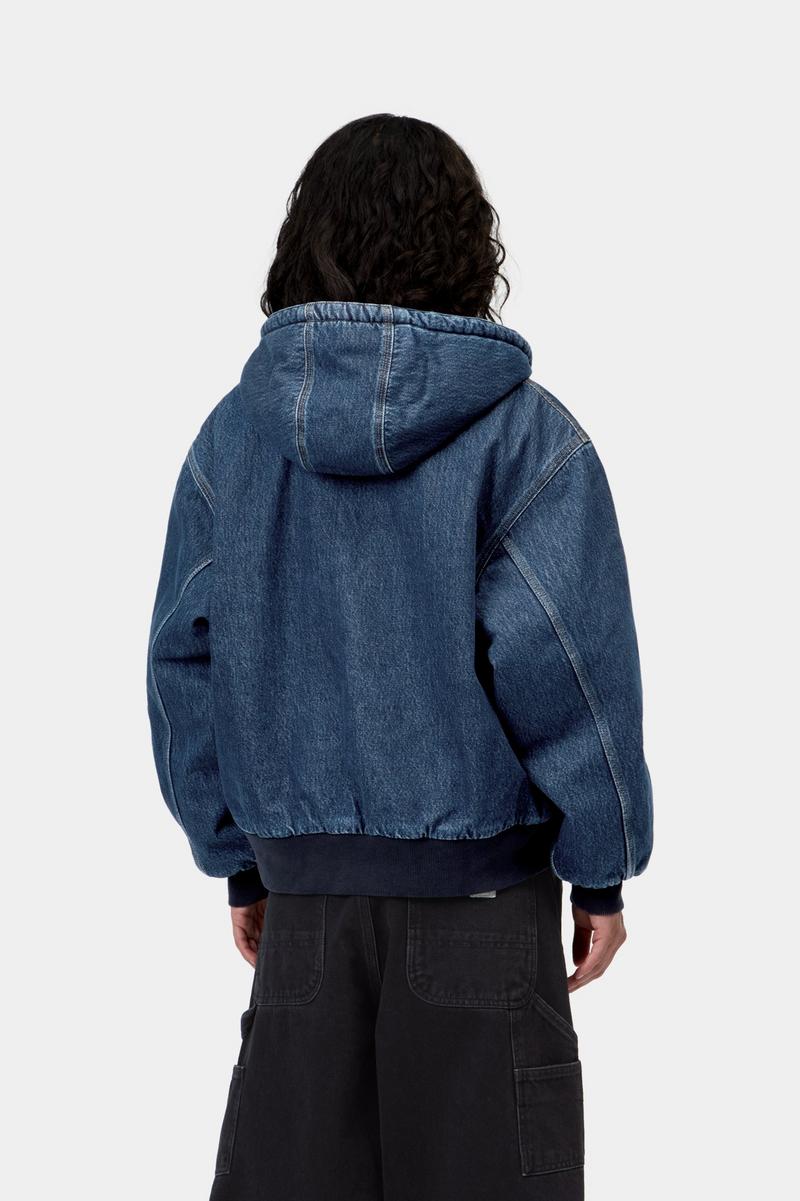 Carhartt OG Active Jacket (Winter) - Blue, Stone washed