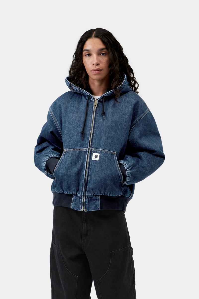Carhartt OG Active Jacket (Winter) - Blue, Stone washed