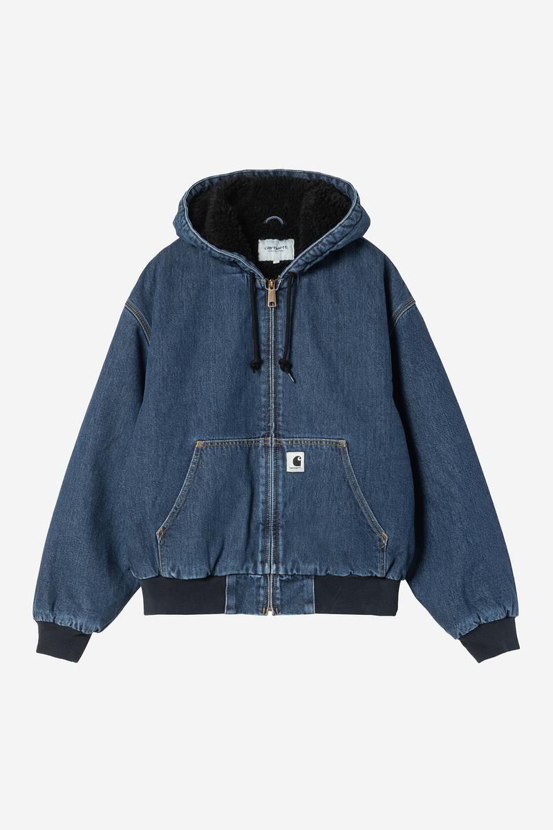 Carhartt OG Active Jacket (Winter) - Blue, Stone washed