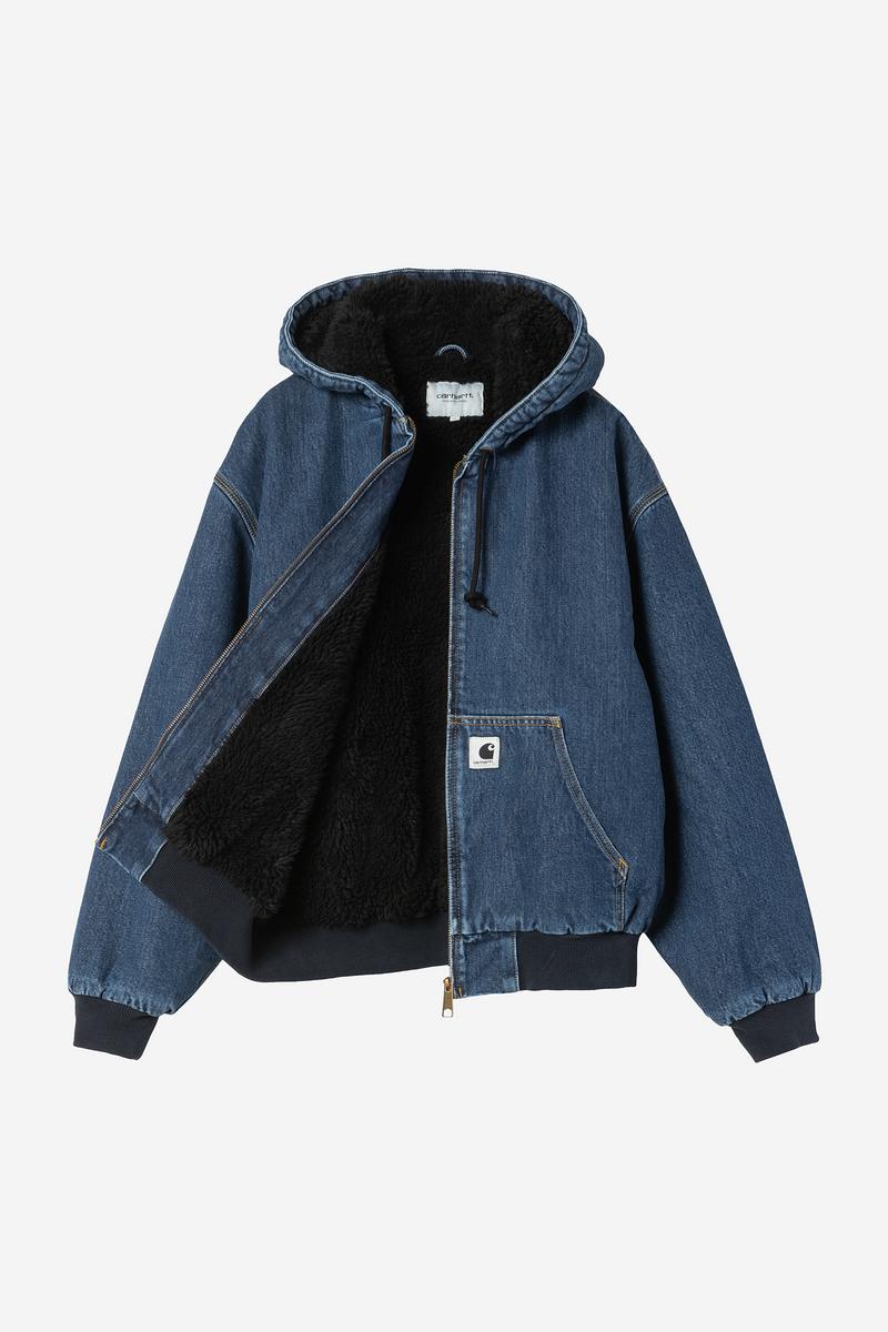Carhartt OG Active Jacket (Winter) - Blue, Stone washed