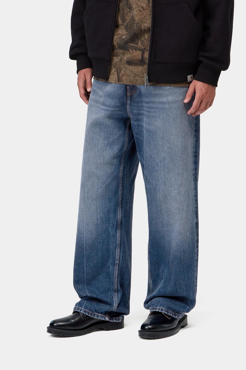 Carhartt Payson Pant - Blue, Marble used wash