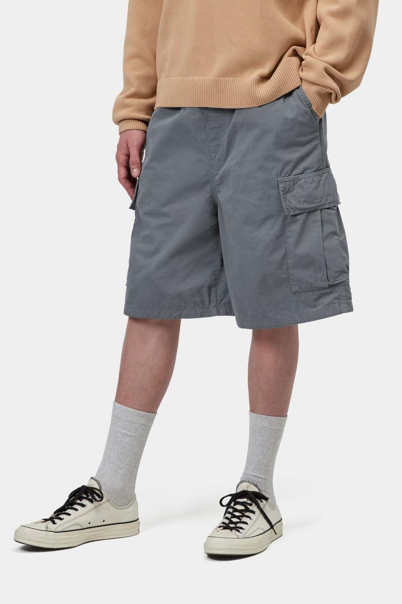 Carhartt Mandler Cargo Short - Styx, Garment dyed