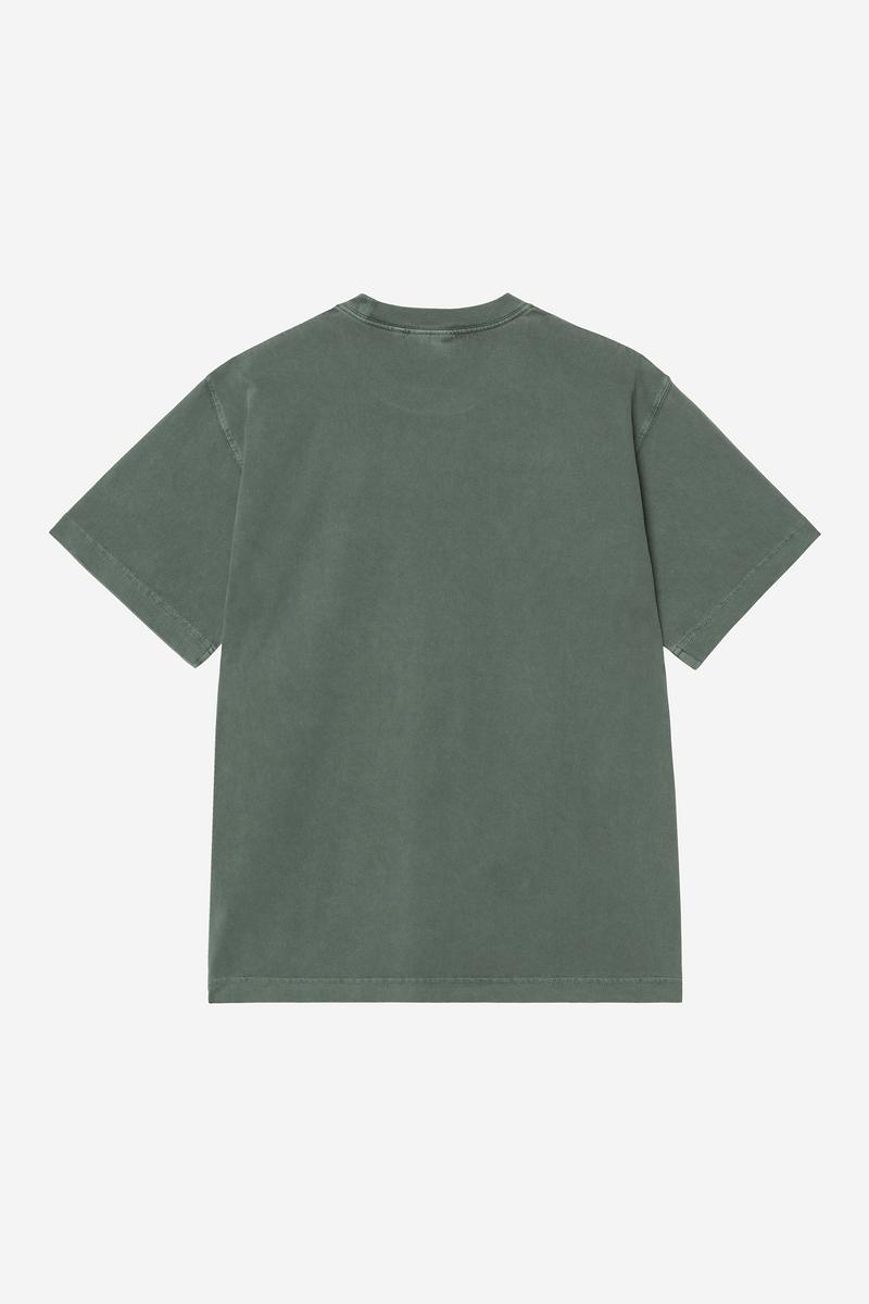 Carhartt S/S Vista T-Shirt - Dark Scarab, Garment dyed