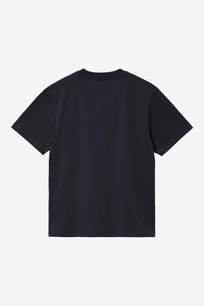 Carhartt S/S Chase T-Shirt - Dark Navy / Gold