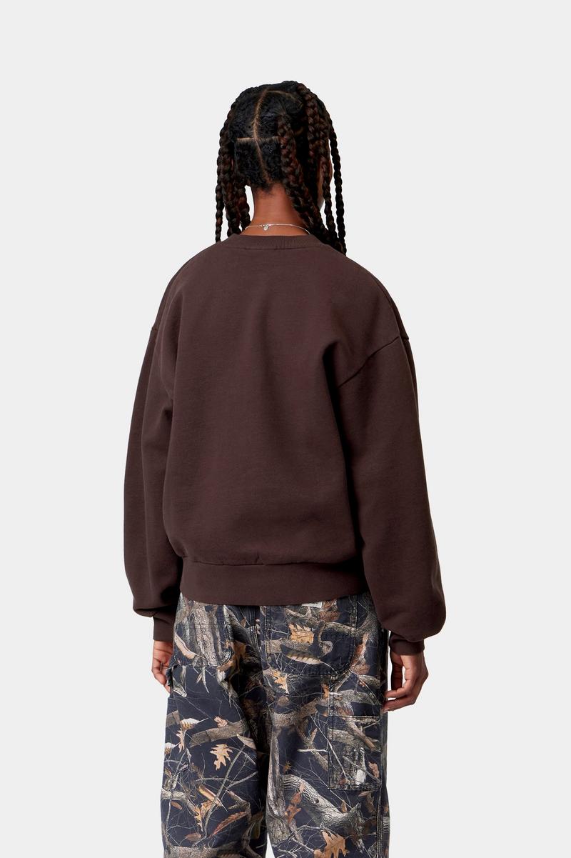 Carhartt Casey Sweatshirt - Palisander / Silver