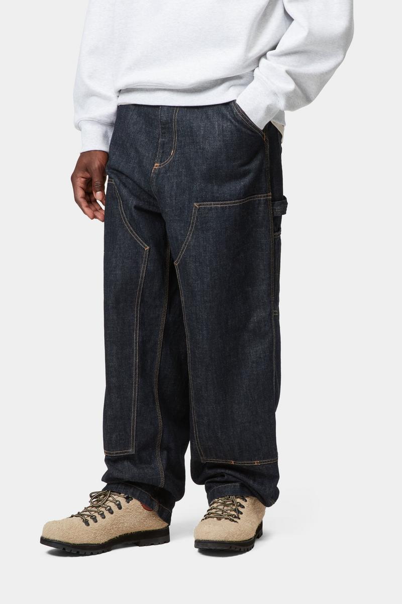 Carhartt OG Double Knee Pant - Blue, Rinsed