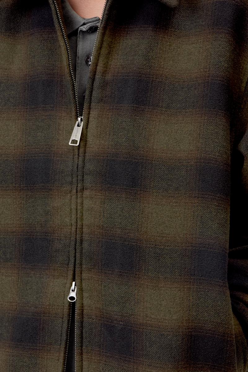 Carhartt Alton Jacket - Alton Check, Cypress